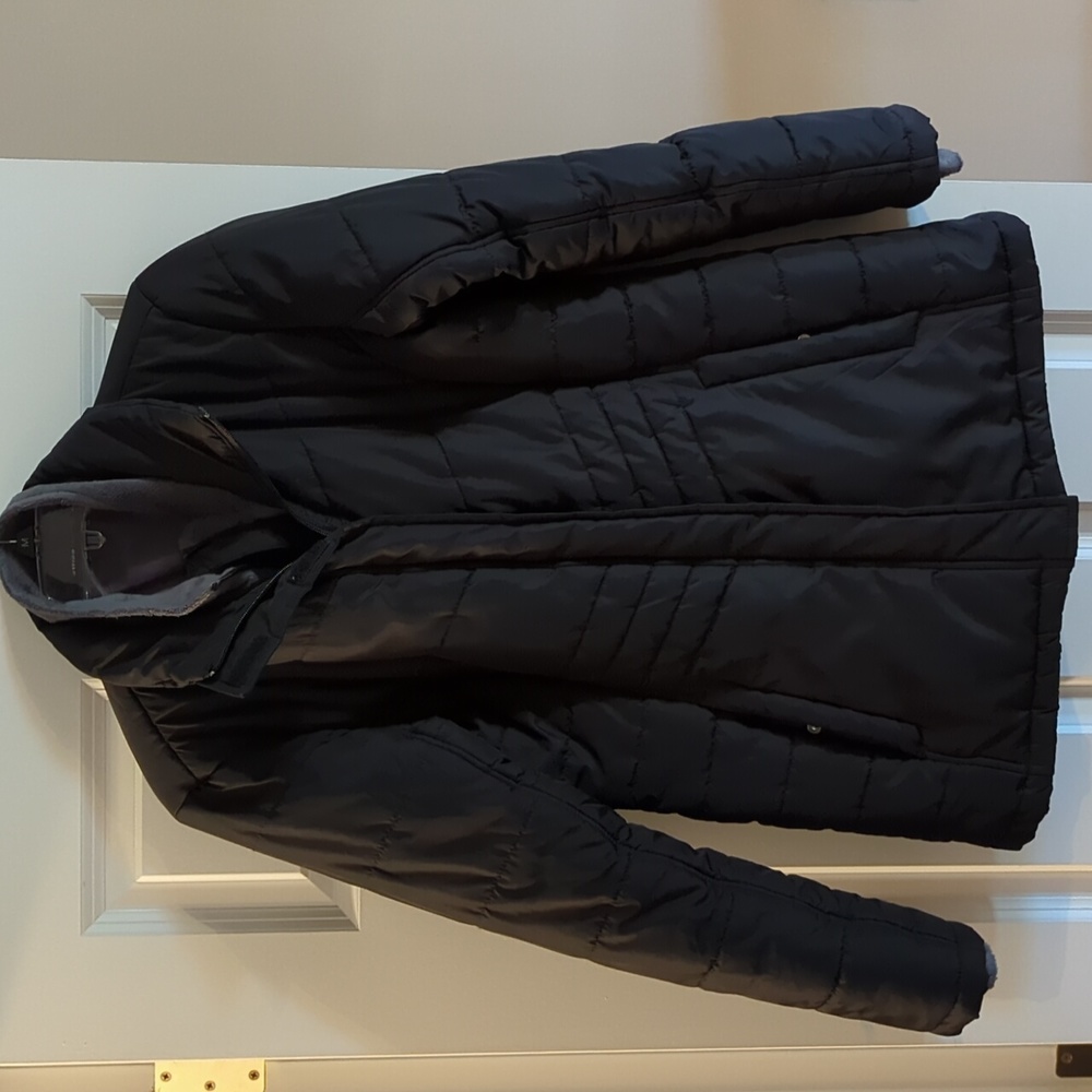Swiss tech black jacket